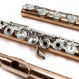 Bernard Hammig Flute #2526 - 9K gold, offset G, split E mechanism, B footjoint, 14K gold headjoint