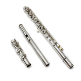 Haynes Custom #19234 - Solid silver, inline G, C footjoint