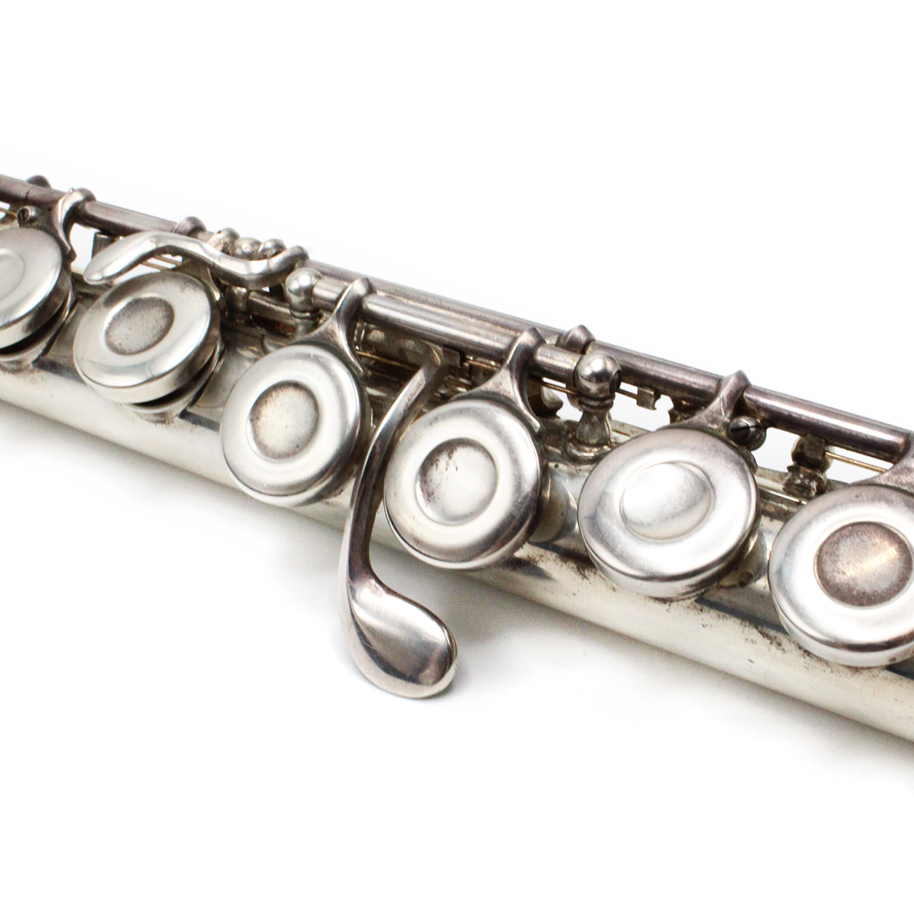 Haynes Commercial #22810 - Solid Silver, Offset G, C Footjoint, Closed Hole Keys