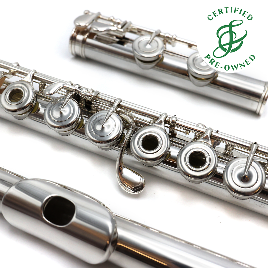 Haynes Custom #28724 - Silver flute, inline G, C footjoint