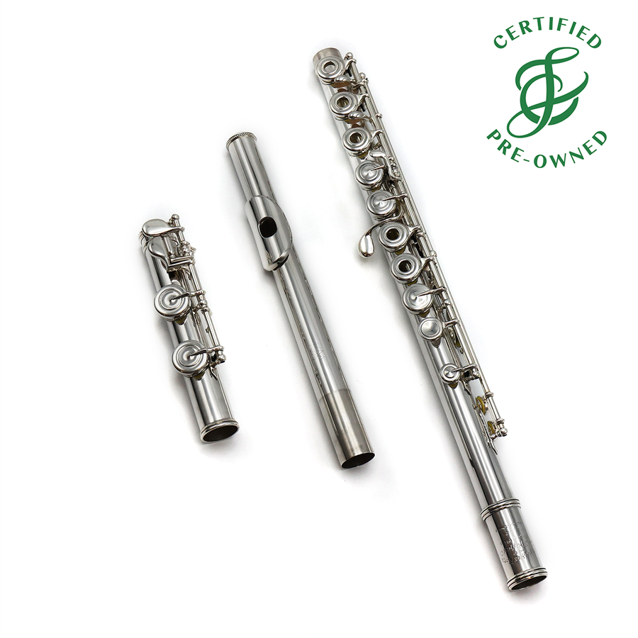 Haynes Custom #28724 - Silver flute, inline G, C footjoint