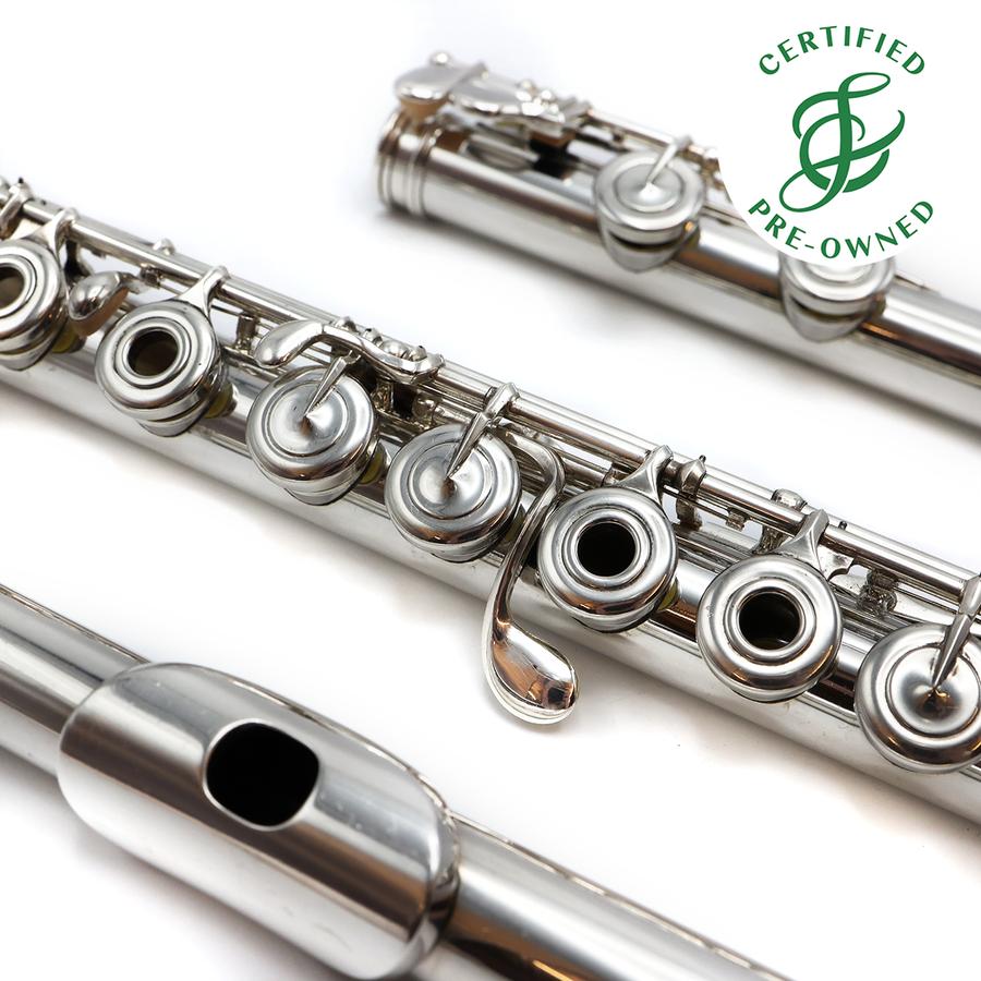 Haynes Custom #30363 - Silver flute, inline G, C footjoint