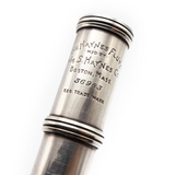 Haynes Custom Flute #36983 - Coin Silver, Inline G, C Footjoint