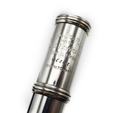Haynes Custom #41191 - Solid silver, inline G, B footjoint