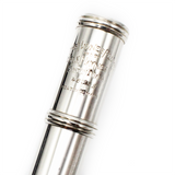 Haynes Custom Flute #46352 - Coin Silver, Offset G, B Footjoint, Heavy Wall