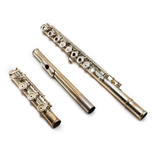 Haynes Custom Flute #49931 - Coin Silver, Inline G, B Footjoint, Gold Riser