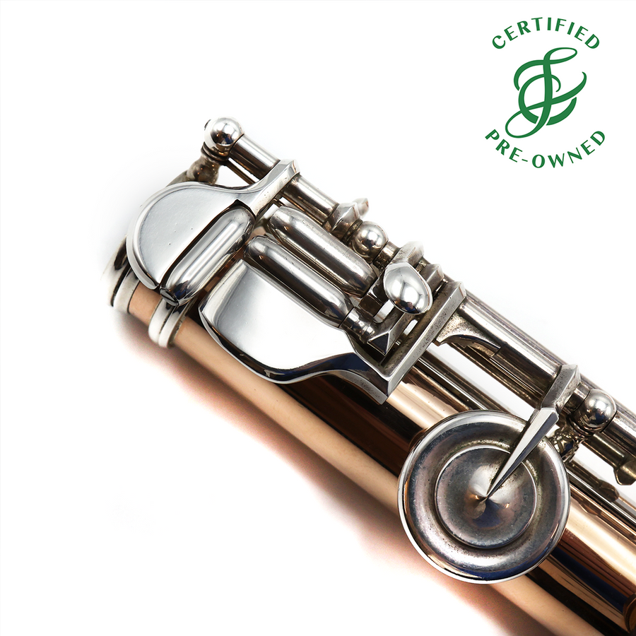Haynes Custom #51851 - 14K gold flute, Offset G, C# trill key, D# roller