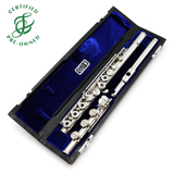 Haynes Custom #53116 - Silver flute, offset G, C# trill key, D# roller, B footjoint, 14K gold riser