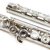 Haynes Custom #54198 - Coin Silver, Offset G, Split E Mechanism, C# Trill Key, B footjoint, Closed Hole Keys, No Headjoint