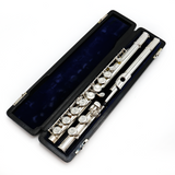 Haynes Commercial #7697 - Solid silver, closed hole keys, offset G, C footjoint