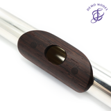 Julio Hernandez Headjoint #1005- .935 silver headjoint, cocobolo lip plate