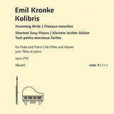 Kolibris - Colibríes, Op. 210 (Flauta y piano)