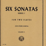 Six Sonatas, Series 1 - Volume 2 (Two Flutes)