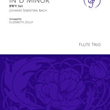 Toccata and Fugue in D Minor, BWV 565 (Flute, Alto Flute, and Bass Flute)
