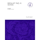 Menuet n° 4 (Deux flûtes)