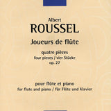 Jóvenes de flauta, op. 27 (flauta y piano)