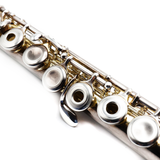 Jupiter 1000RBO #CD08028 - Sterling Silver Headjoint, Offset G, B Footjoint
