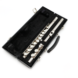 Jupiter 507S #G48013 - Silver Plated, Offset G, Closed Hole Keys, C Footjoint