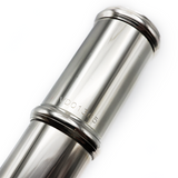 Flauta alto Jupiter 1100E #VD01365 - Cabeza recta de plata esterlina, mecanismo de Mi dividido