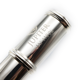 Jupiter Alto Flute 1100XE #YD00377 - Sterling Silver Curved and Straight Headjoints, Split E Mechanism