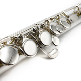 Jupiter Alto Flute 1100XE #YD00377 - Sterling Silver Curved and Straight Headjoints, Split E Mechanism