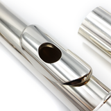 Jupiter Alto Flute 1100XE #YD00377 - Sterling Silver Curved and Straight Headjoints, Split E Mechanism