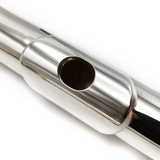 Jupiter Alto Flute 1100XE #YD00377 - Sterling Silver Curved and Straight Headjoints, Split E Mechanism