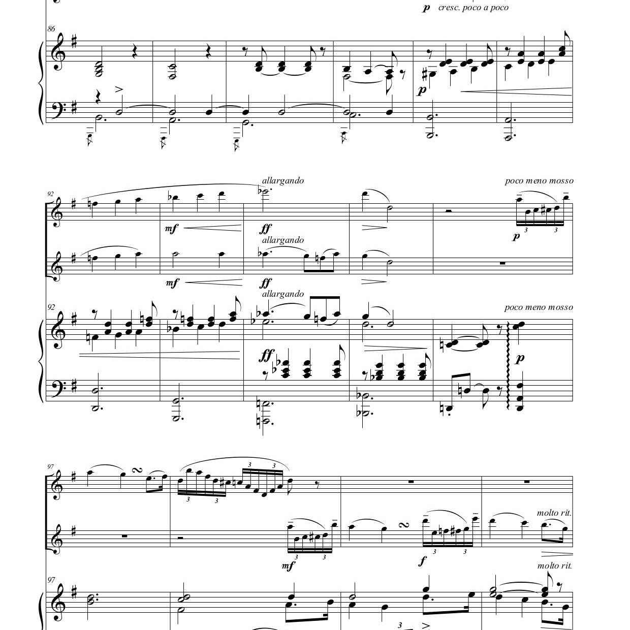 Fantaisie Sur Madame Butterfly (Two Flutes and Piano)