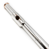 Lafin Headjoint #13L101 - 15/85 Gold/Silver Alloy, 14K Gold Riser and Wings