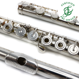 Lamberson Flute #376 - Sterling silver flute, inline G, B footjoint, Drelinger No-Slip-Lip Headjoint