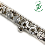 Lamberson Flute #376 - Sterling silver flute, inline G, B footjoint, Drelinger No-Slip-Lip Headjoint