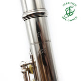 Landell Flute #158 - Solid silver, inline G, split E mechanism, C# trill key, B footjoint