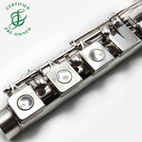 Lopatin SquareONE Model Flute #15 - Silver flute, offset G, split E mechanism, C# trill key, closed-hole keys, C footjoint