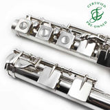 Lopatin SquareONE Model Flute #15 - Silver flute, offset G, split E mechanism, C# trill key, closed-hole keys, C footjoint