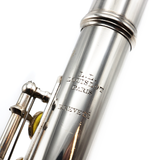 Louis Lot #5430 - Silver Lip Plate and Riser, Inline G, C Footjoint