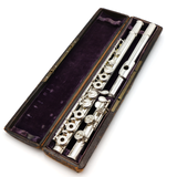 Louis Lot #5430 - Silver Lip Plate and Riser, Inline G, C Footjoint