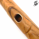 Mancke Wood Headjoint with 14K Rose Gold Riser and Silver Tenon