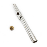 Mancke Headjoint #308 - Sterling Silver, 21.5K Gold Riser, Two Crowns