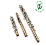 Mateki Flute #2094 - 14K gold, offset G, split E mechanism, C# trill key, B footjoint