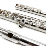 Miyazawa Flute 202 #118694 - Britannia Silver Headjoint, Offset G, Split E Mechanism, C# Trill Key, D# Roller, B Footjoint