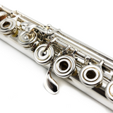 Miyazawa Flute 202 #118694 - Britannia Silver Headjoint, Offset G, Split E Mechanism, C# Trill Key, D# Roller, B Footjoint