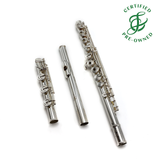 Miyazawa 602 #118708 - Britannia silver tubing, offset G, C# trill key, D# trill key, B footjoint, 14K gold riser