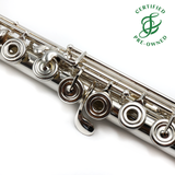 Miyazawa 602 #118708 - Britannia silver tubing, offset G, C# trill key, D# trill key, B footjoint, 14K gold riser