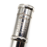 Miyazawa Classic I #18552 - Sterling Silver, Inline G, B Footjoint