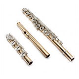 Miyazawa Cresta Flute #200518 - 14K Gold, Offset G, Split E Mechanism, C# Trill Key, D# Roller, B Footjoint