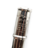 Miyazawa Classic #70053 - Sterling Silver, Offset G, C# Trill Key, B Footjoint, Platinum Riser