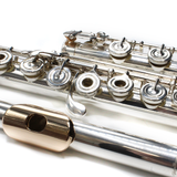 Miyazawa 202 #89467 - Sterling Silver Headjoint, Offset G, C# Trill Key, D# Roller, 9K Gold Lip Plate and Riser