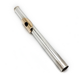 Miyazawa Headjoint #U-K35-001 - Sterling Silver, 9K Gold Lip Plate and Riser