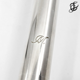 Miyazawa Headjoint #LS1 - Sterling silver, 14K gold riser, MZ-6 cut