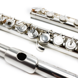 Moore Flute #530 - Solid Silver, Offset G, B Footjoint, Closed Hole Left Hand & Open Hole Right Hand Keys